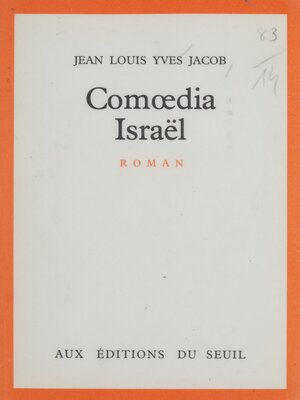 cover image of Comoedia Israel